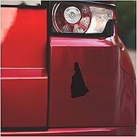 Vista 58 de Silueta del estado de Underground Printing - Calcomanía de vinilo de orgullo del estado de EE.UU.