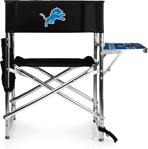 Miniatura 4 de Picnic TIME NFL Unisex-Adult NFL Sports Chair with Side Table, Beach Chair, Camp Chair for Adults