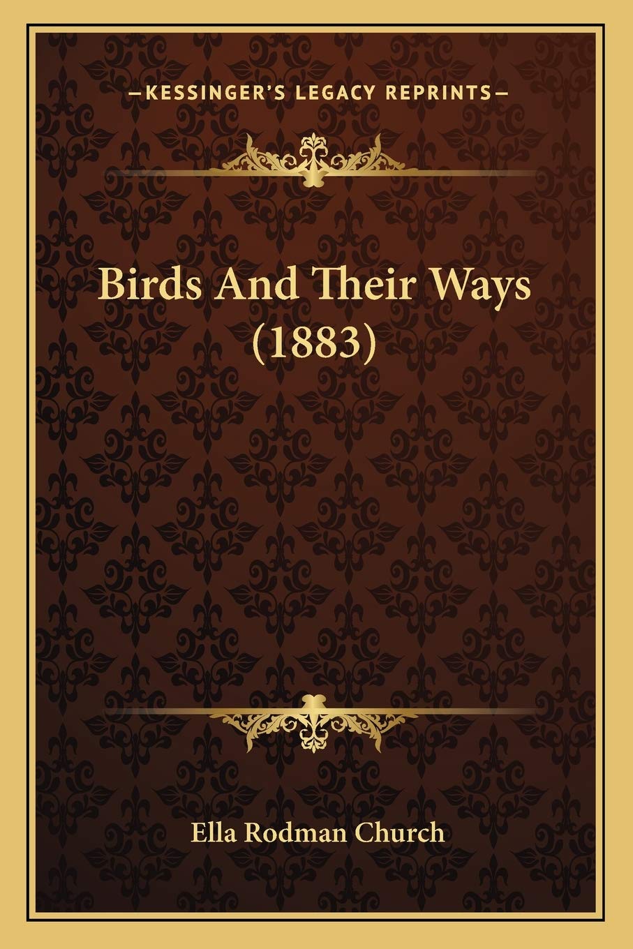 Birds And Their Ways (1883)