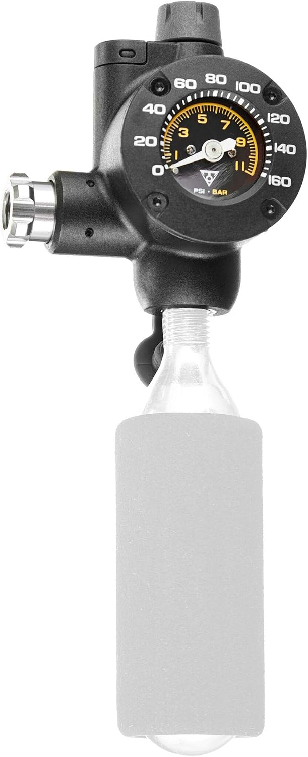 Topeak/Topak Air Booster G2, Black, 6.5 x 5.2 x 3.3 cm