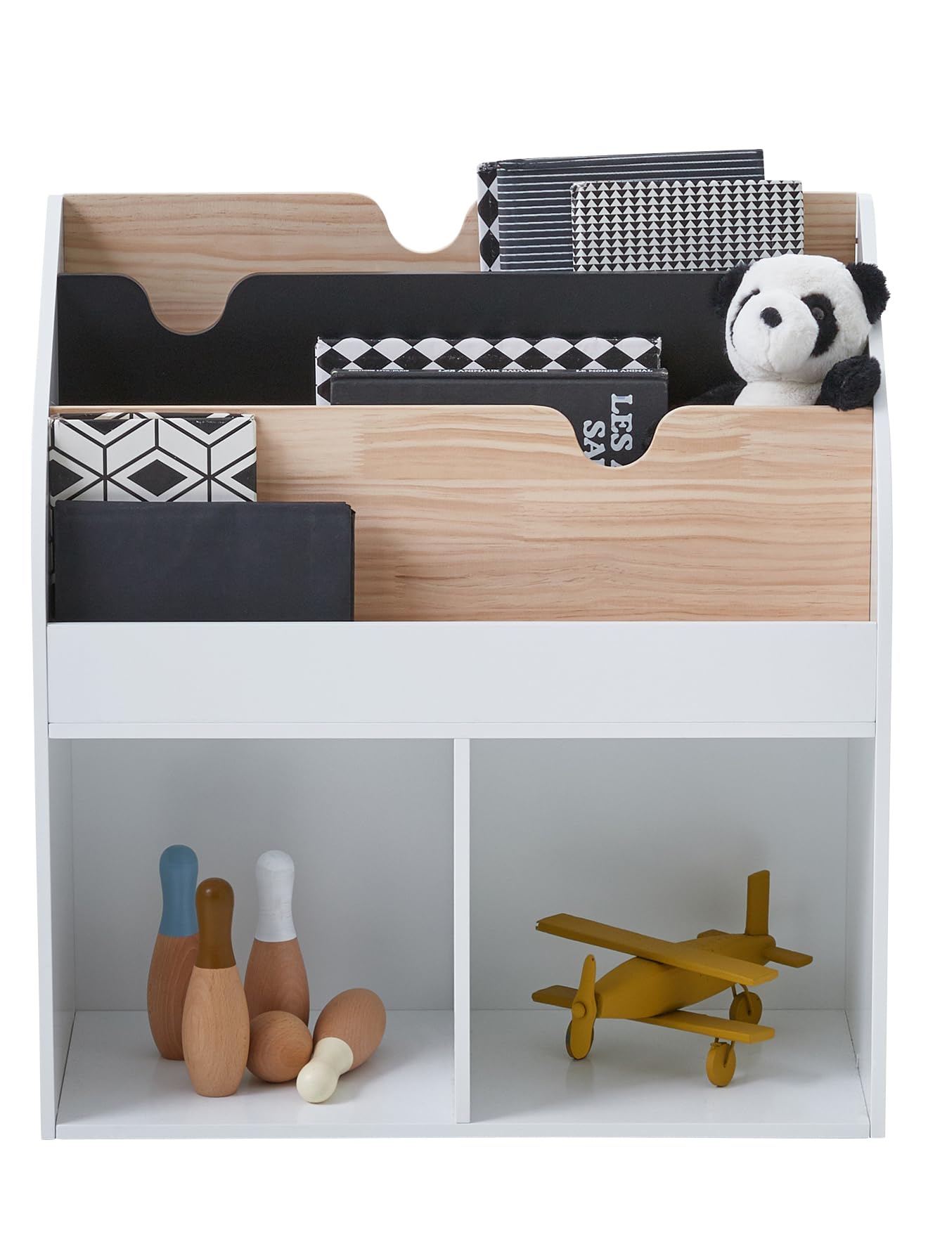 VERTBAUDET Meuble De Rangement 2 Cases blanc TU