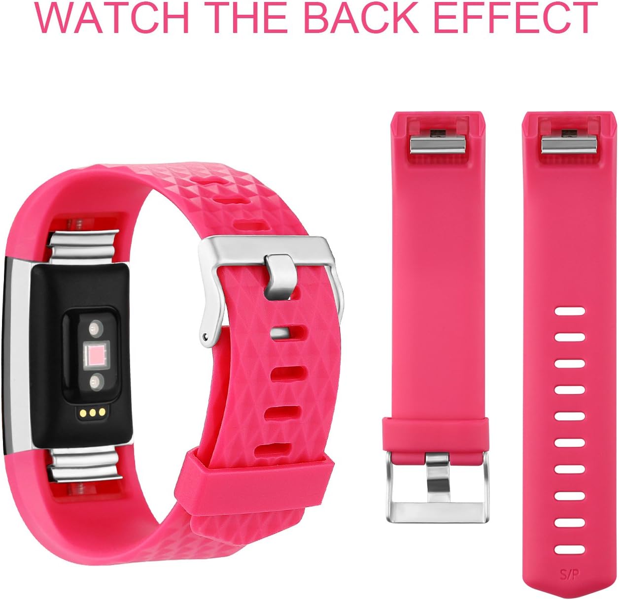 AK for Fitbit Charge 2 Band, Fitbit Charge 2 Accessory Band for Fitbit Charge 2 Wristband Large Small (No Tracker)