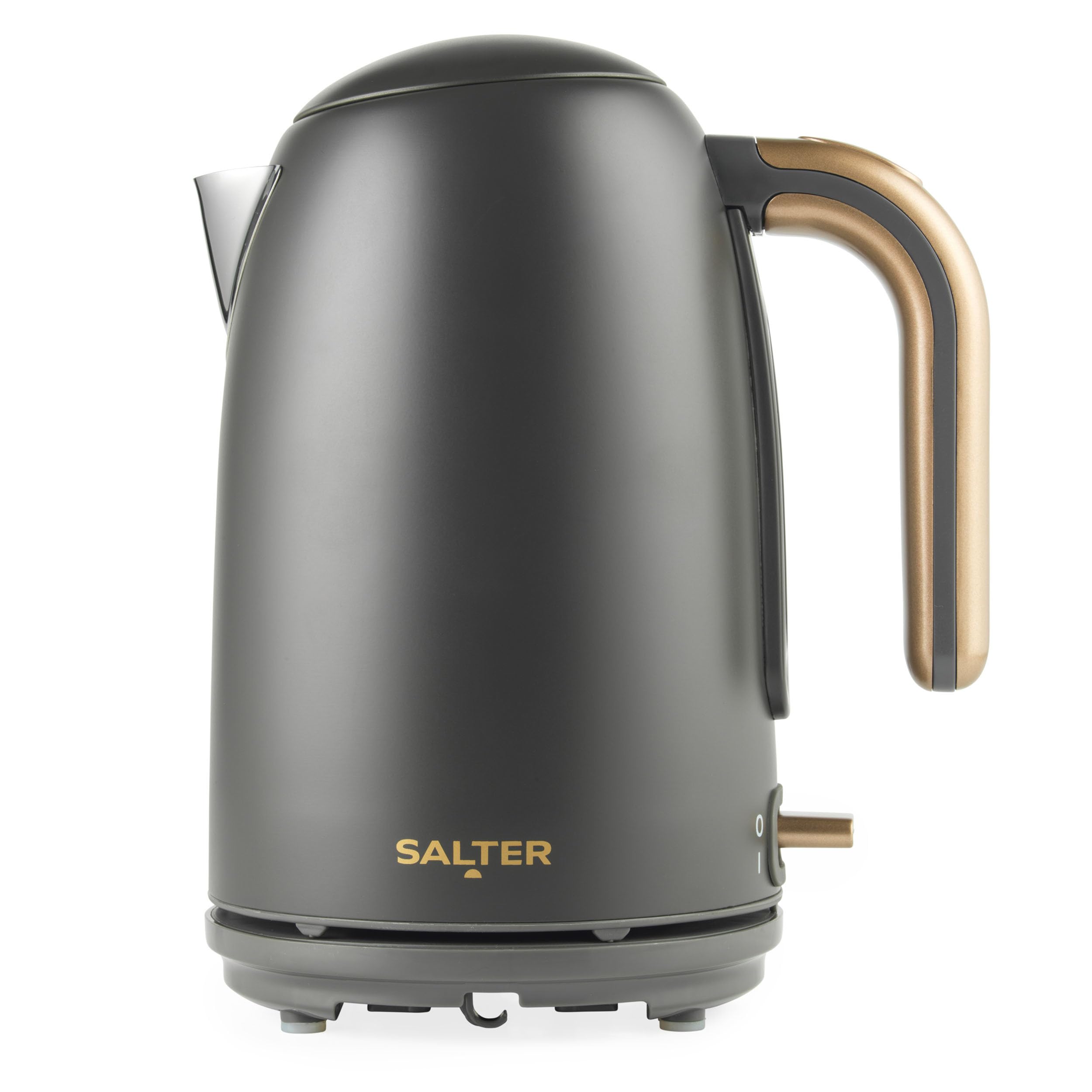 Bouilloire électrique Salter Pebble 1,7 L 3 kW, gris/or