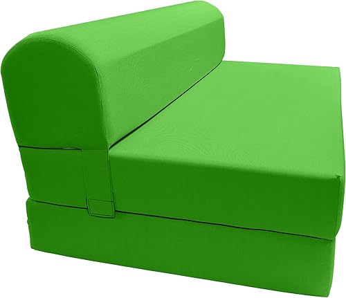 Miniatura 165 de Sofá cama plegable color gris de espuma, 6 pulgadas. Grosor x 32 pulgadas, ancho x 70 pulgadas. Cama de Invitados, cama plegable con espuma de alta