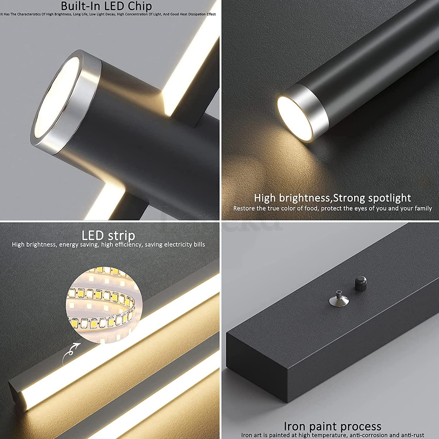 Lámpara de techo Modernas LED Lámpara Colgant para Comedor Salon Lamparas Regulable con Control remoto Luz Altamente Ajustable Colgantes Cocina Oficina Dormitorio Bar Corredor Decor Iluminación L120cm