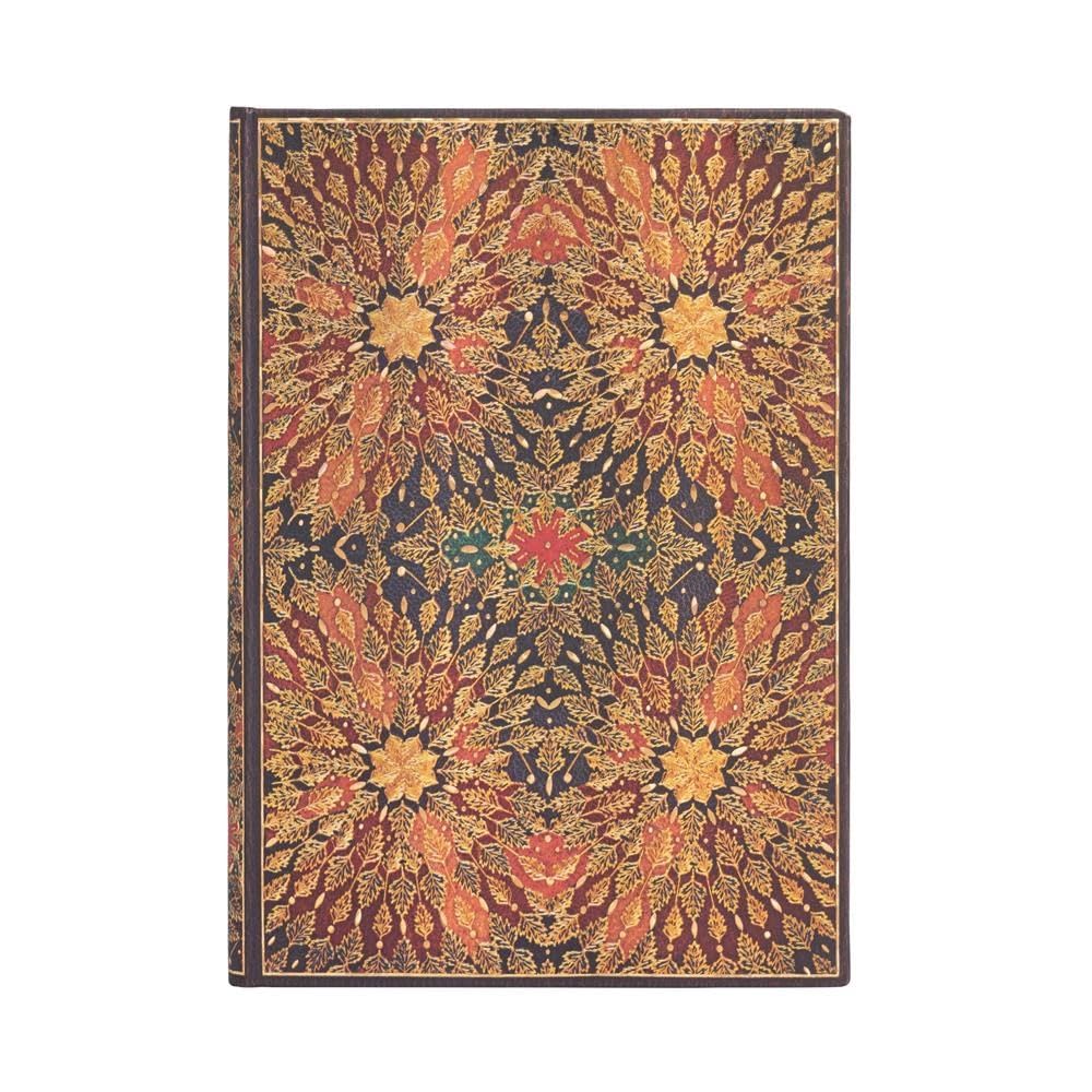 Paperblanks Fire Flowers Midi carnet d'artisanat avec papier 120 Gsm