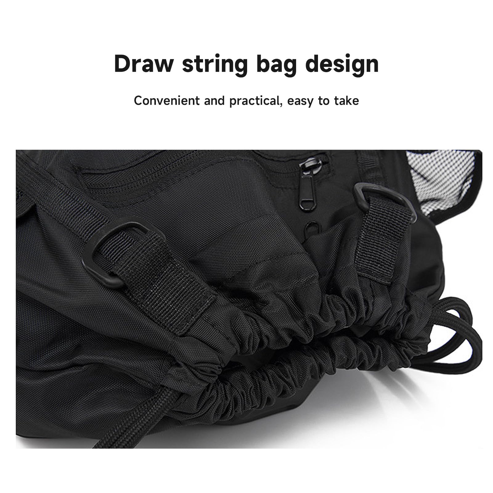 Borse da basket con coulisse, zaino pieghevole da calcio, borsa da palestra, borsa sportiva con doppie tasche portatili