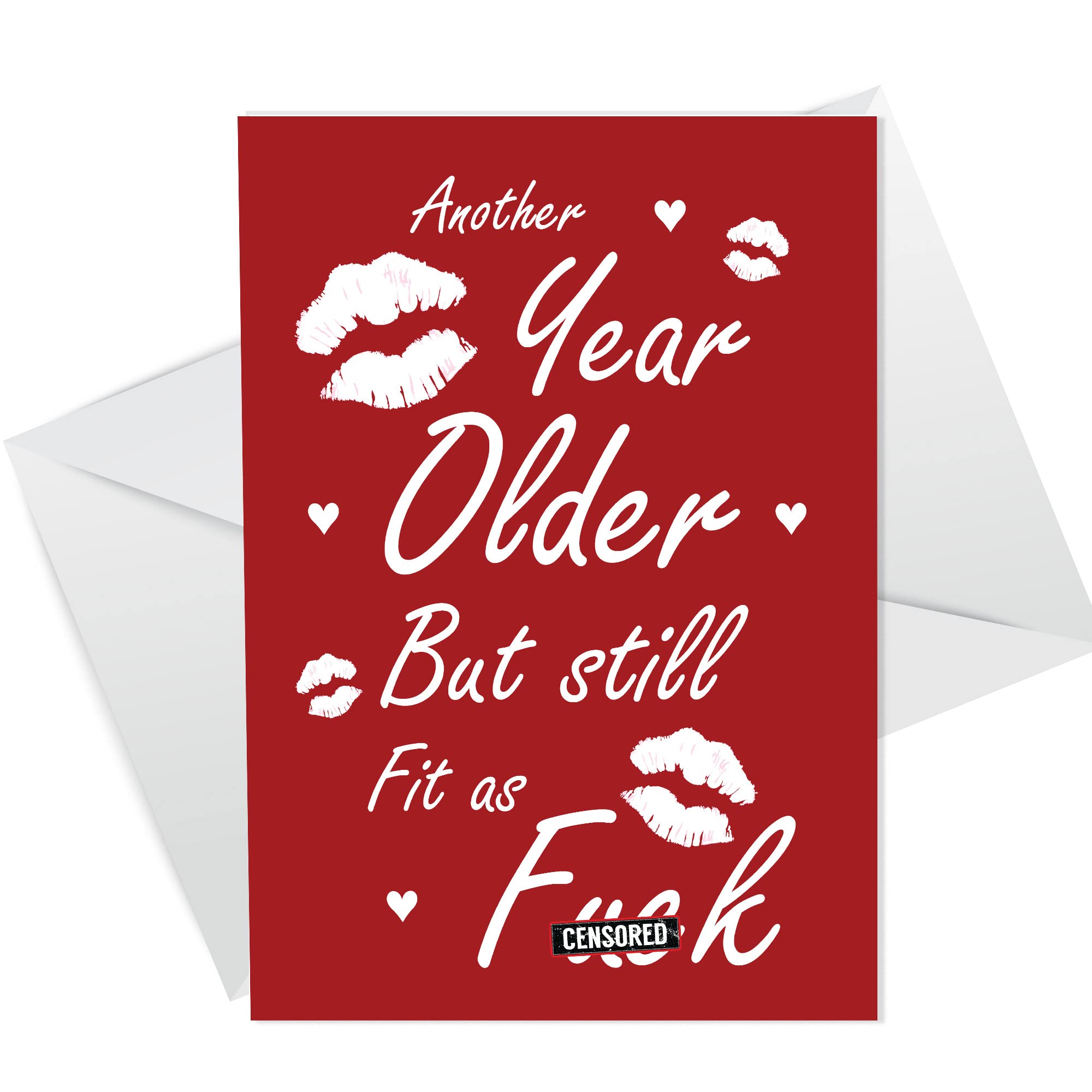 FUNNY Rude Birthday Card For Boyfriend Girlfriend Husband Wife 30th 40th 50th