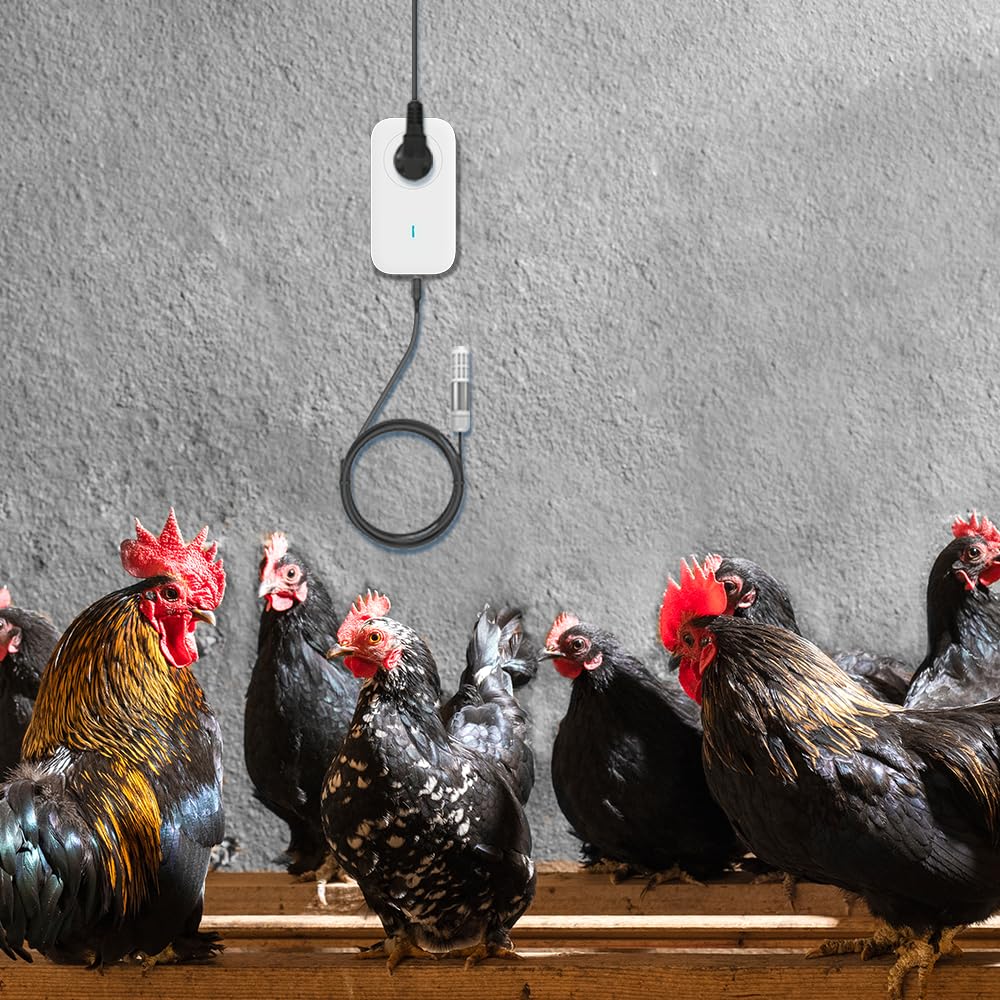 UbiBot SP1 TH30S-B Temperature and Humidity Monitoring Bundle - Smart Plug with External Sensor for Enhanced Automation Brief — view 3