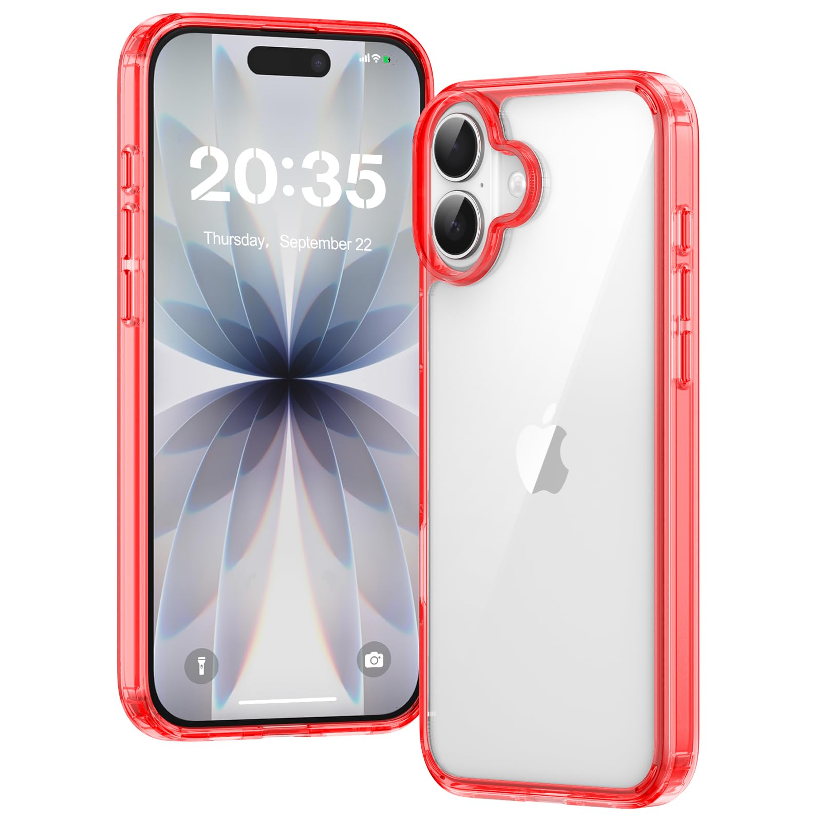 Clear Case for iPhone 15, Ultra Thin, Shockproof TPU Cover, Anti-Yellowing, Crystal Clear, Phone Case for Apple iPhone 15 - Clear — view 600