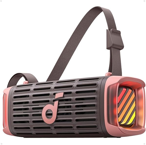 soundcore przenośny głośnik Bluetooth Boom 3i, 50 W, IP68 (brązowy) | zewnętrzny, IP68, pyłoszczelny, odporny na słoną w