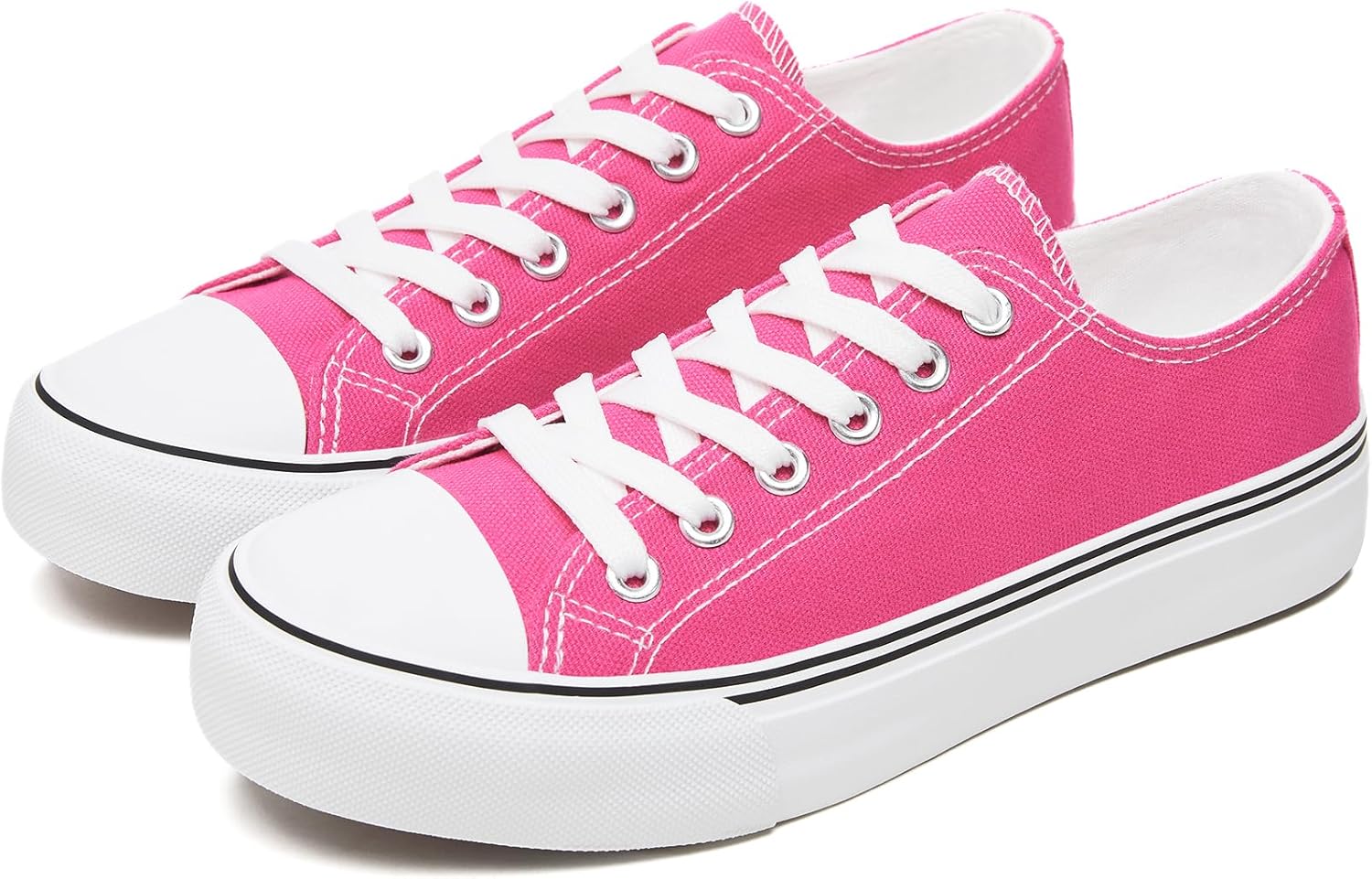 Iarus Womens Canvas Shoes Low top Sneakers for Womens Fashion Casual Shoes Walking Comfortable Shoes