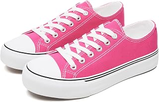 Womens Canvas Shoes Low top Sneakers for Womens Fashion Casual Shoes Walking Comfortable Shoes