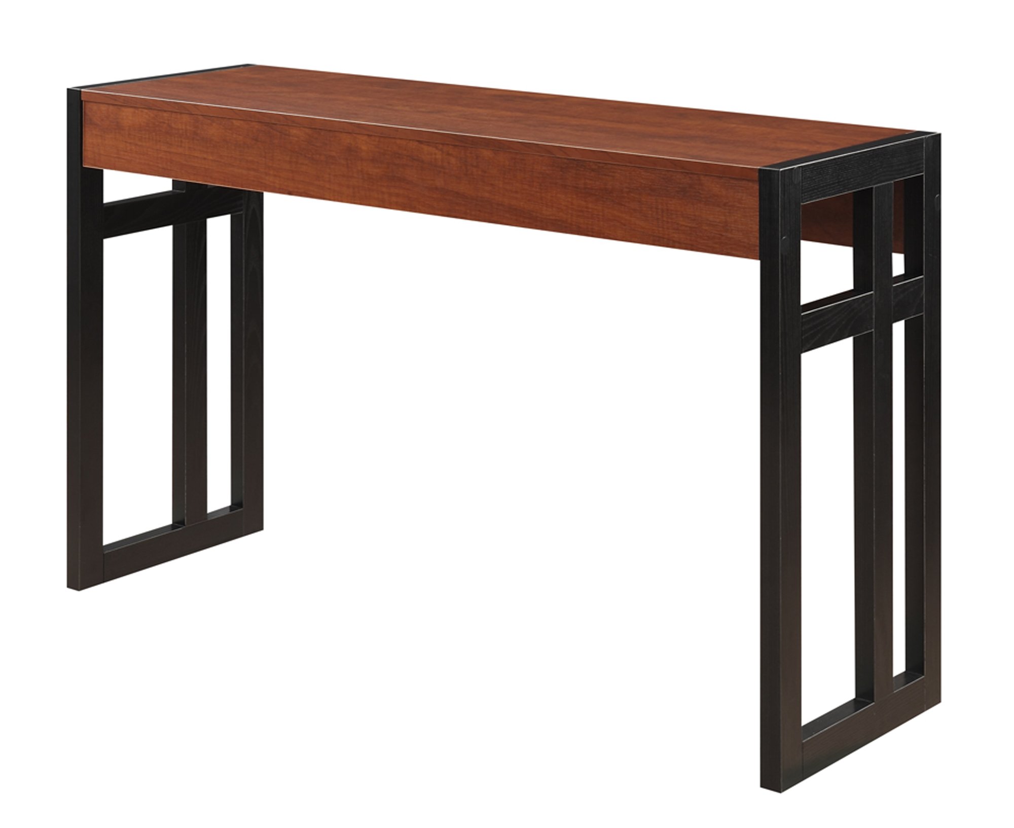 Convenience Concepts Monterey Console Table, Black/Cherry