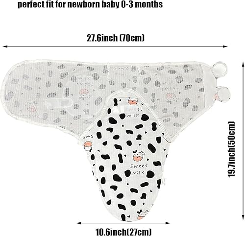 Miniatura 5 de Saco de dormir para bebé, saco de dormir de algodón suave para recién nacidos, saco de dormir para bebé, paquete de 3