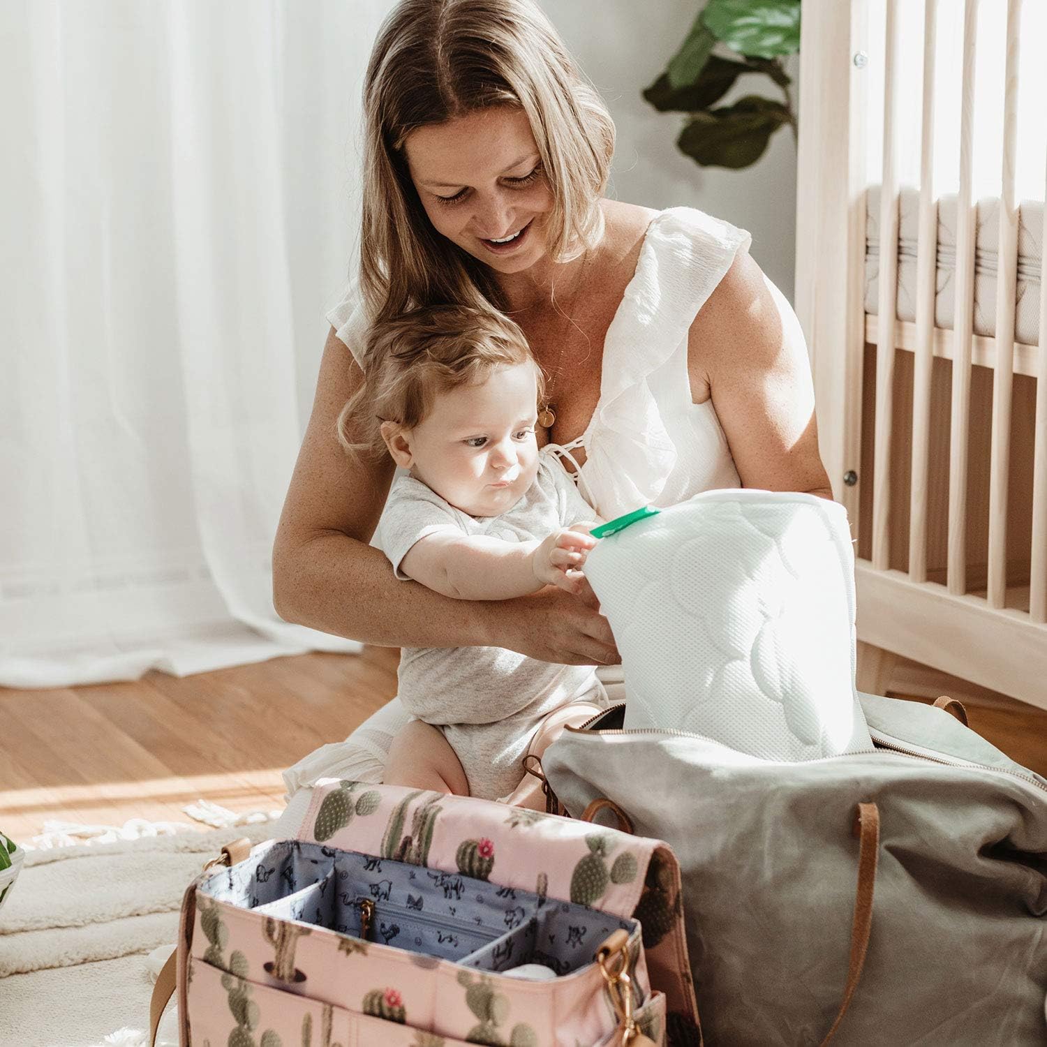 Newton Two Pack Waterproof Mattress Crib Mattress Pad | 100% Breathable Proven to Reduce Suffocation Risk, Ultra-Plush, Universal Fit, 100% Washable… : Baby