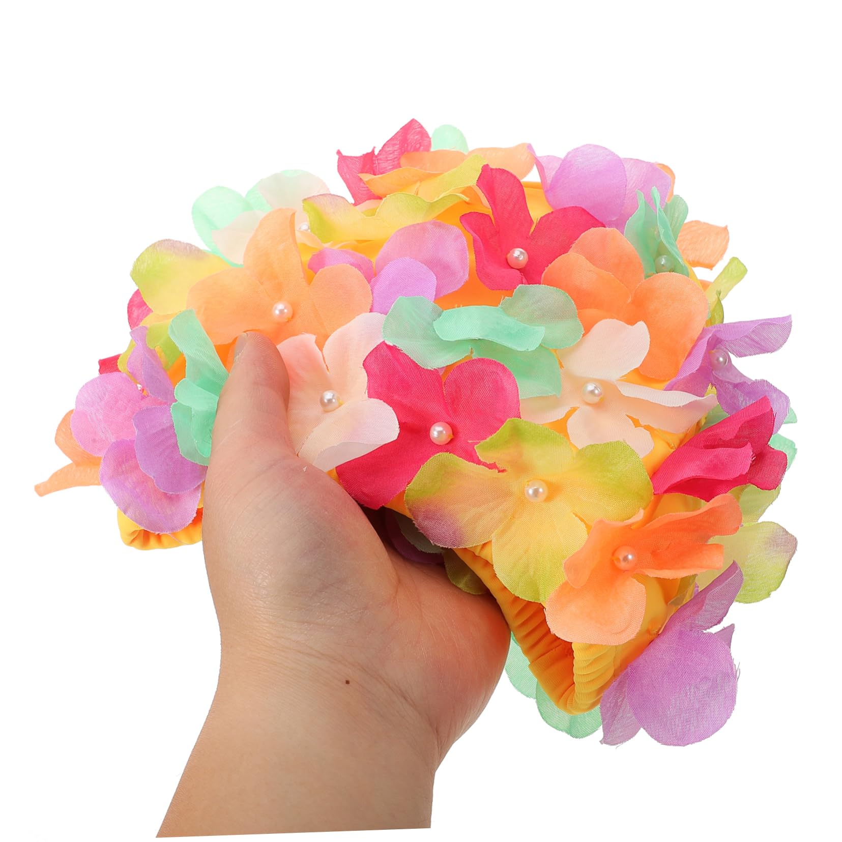 YARNOW Bonnet de Bain Bonnets de Bain Extensibles Bonnets de Bain rétro Chapeau de Natation Bonnet de Natation Bonnets de Bain pour Femmes nageant Bonnets de Bain d'été Nylon