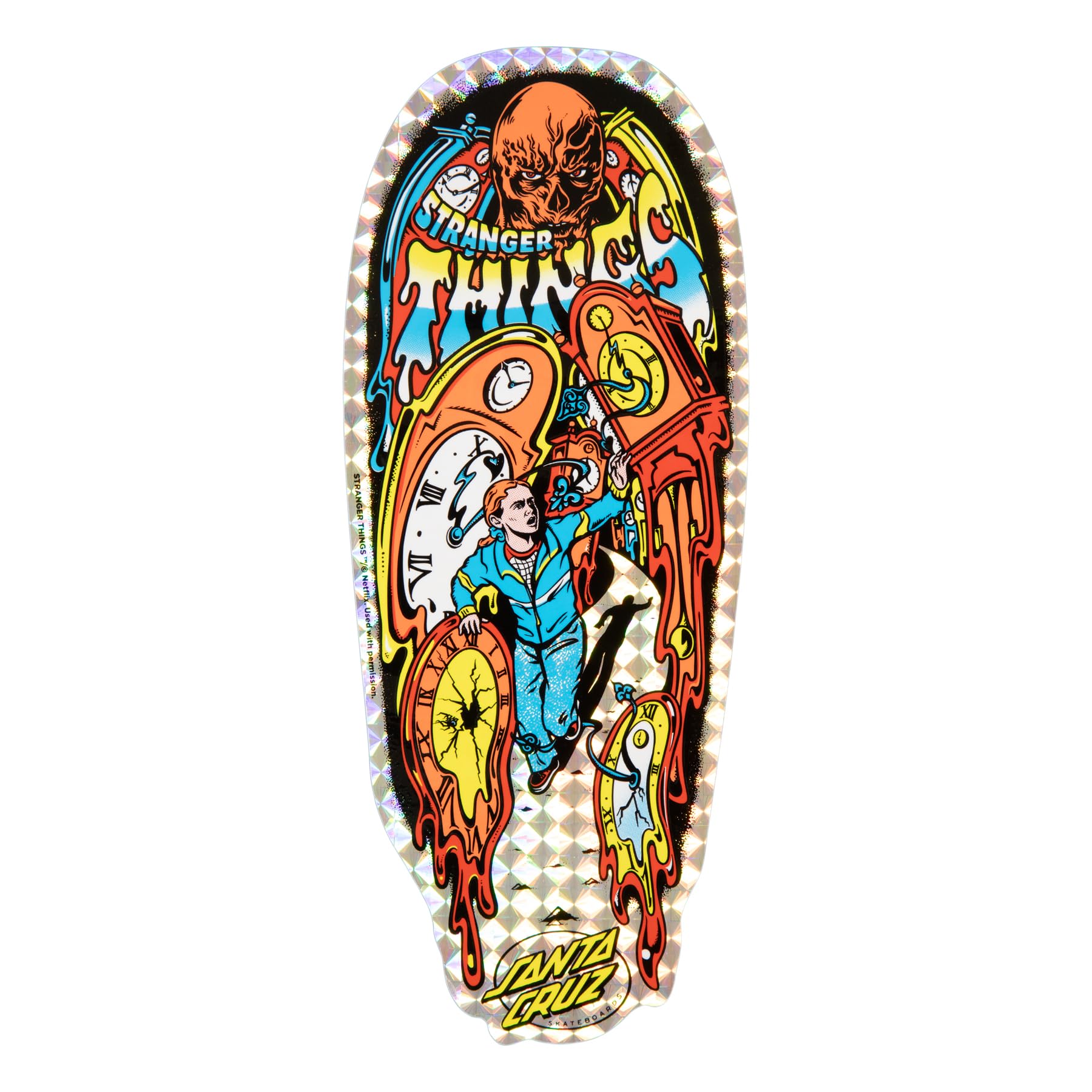 Amazon.com : Santa Cruz Stranger Things Grabke Max Melting Clock