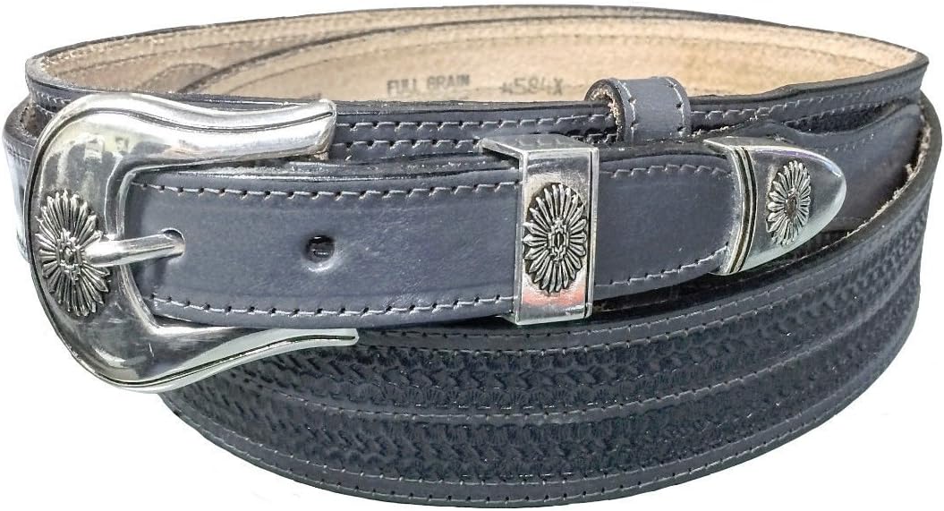 Brushy Creek Grey Wide Ranger Belt 4584 USA MADE at Amazon Women’s