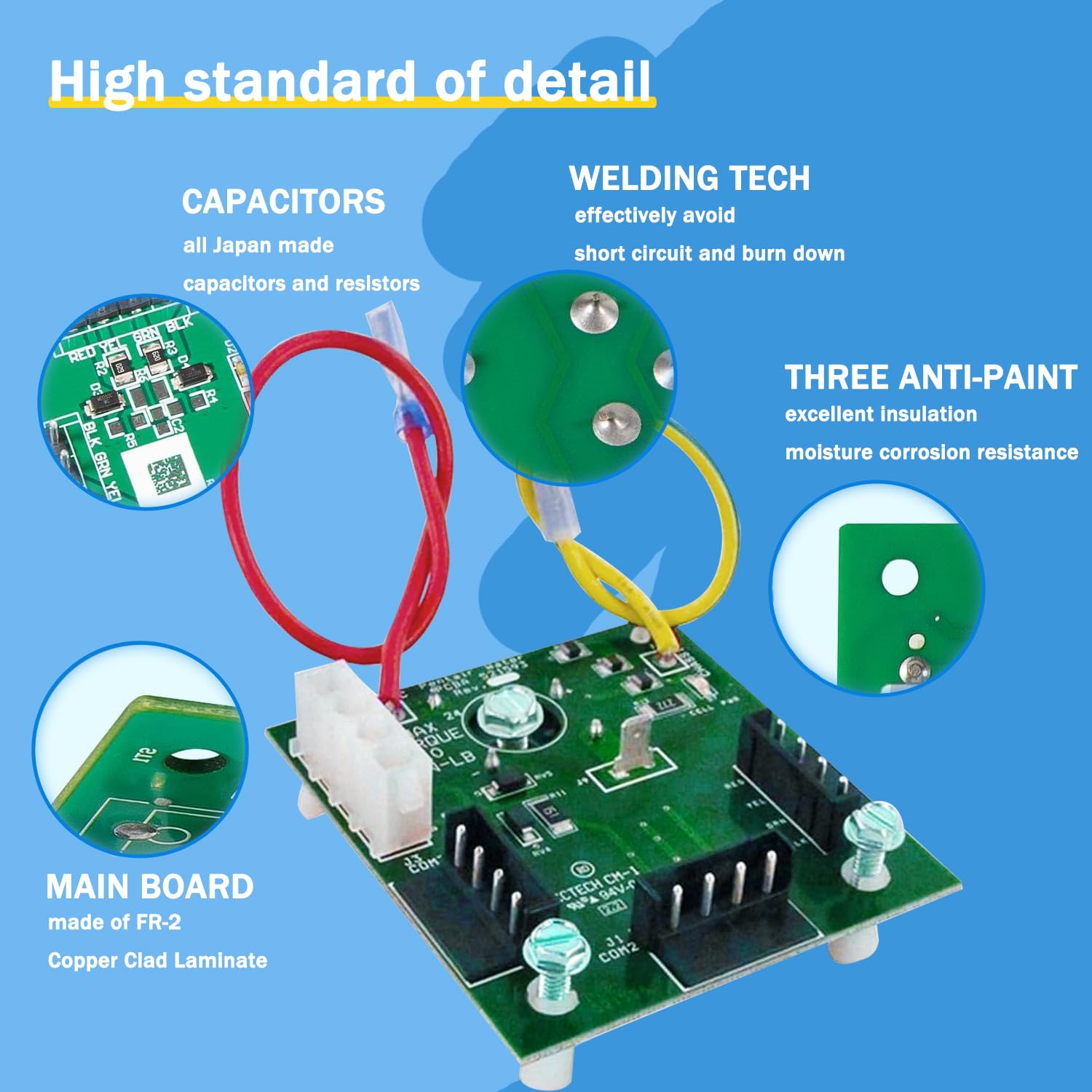 Photo 1 of CINVEI Load Center IntelliChlor SCG Surge Board PCBA for Pentair Intellitouch
