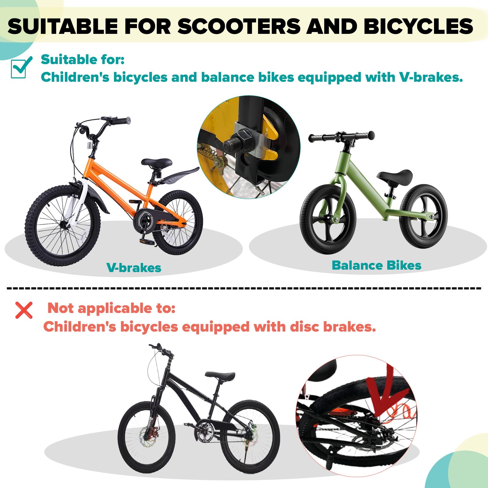 CHRI Barra de bicicleta para bicicleta infantil, ayuda de aprendizaje, barra de empuje universal, longitud ajustable, 21-29 pulgadas, para bicicletas y ruedas, mango cómodo, sin necesidad de agacharse