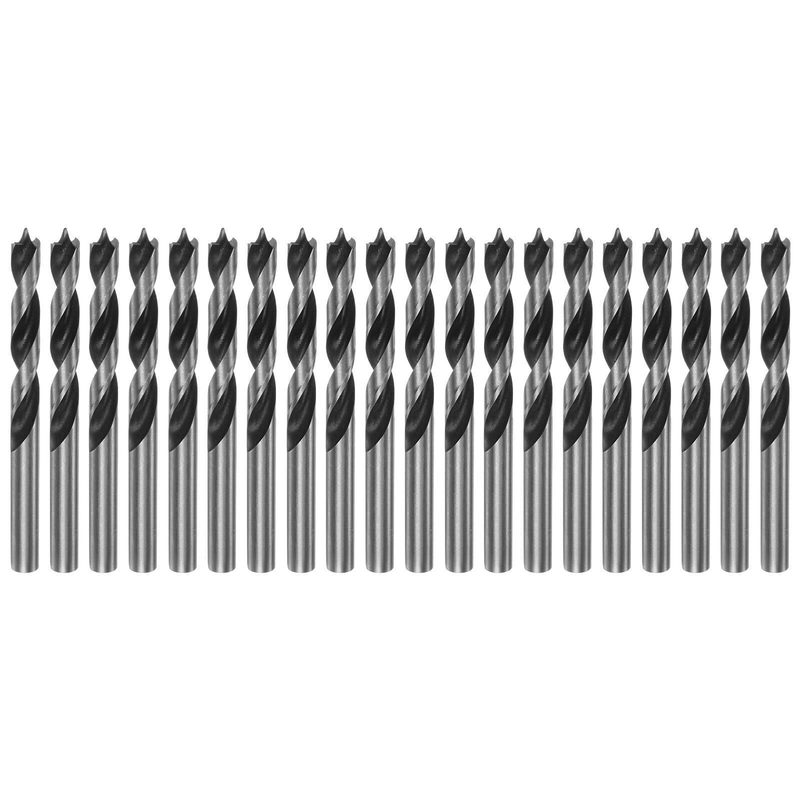 Brocas de centrar 12mm Acero al carbono Vástago recto Madera