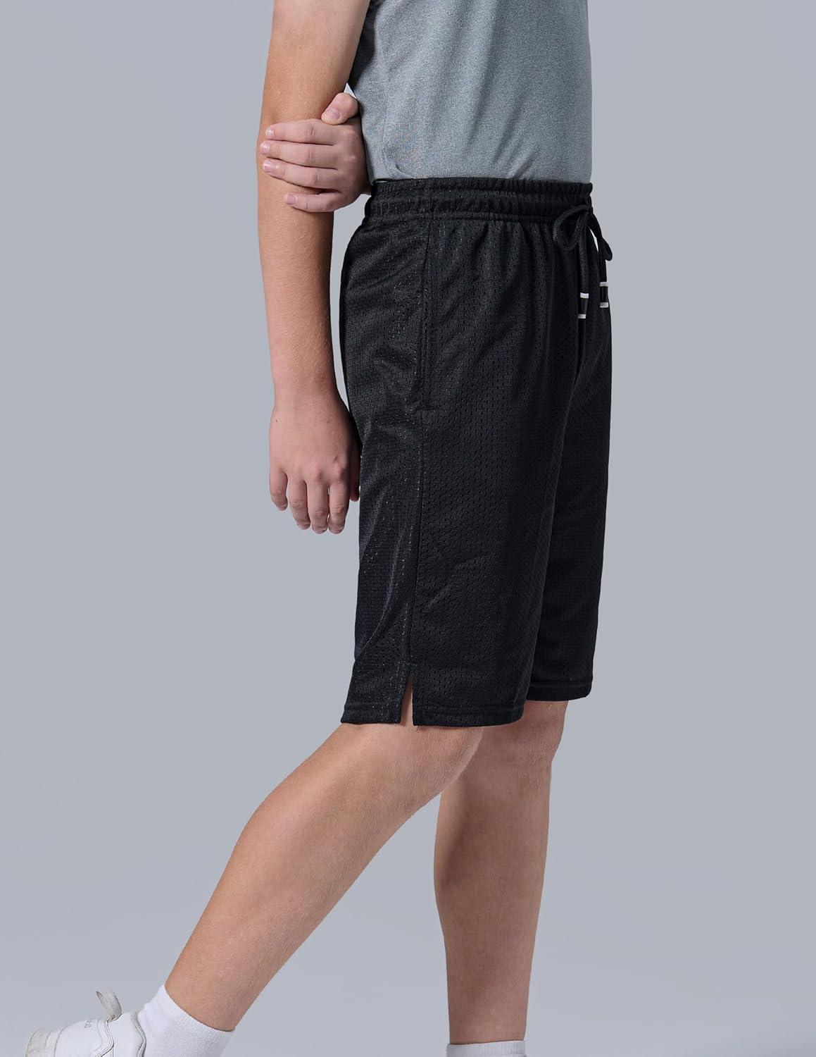 Liberty Imports 5 Pack Big Boys Youth Athletic Mesh Basketball Shorts with Pockets Quick Dry Activewear - Image 5