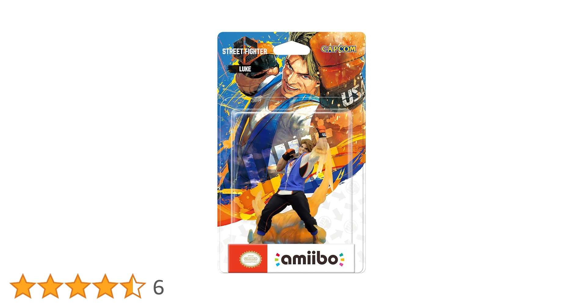 【未開封】amiibo ルーク　ジェミー　キンバリー　ストリートファイター6 amiibo: Street Fighter 6: Series - Luke - Vast Inc