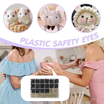 Amazon.com: TOAOB 150pcs Safety Eyes for Amigurumis with