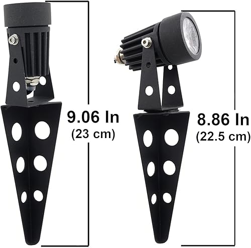 Miniatura 2 de Focos LED blancos de luz cálida Mini 50x con aluminio fundido de energía solar, de 60a100lúmenes por lámpara, para exteriores, jardines, patios.