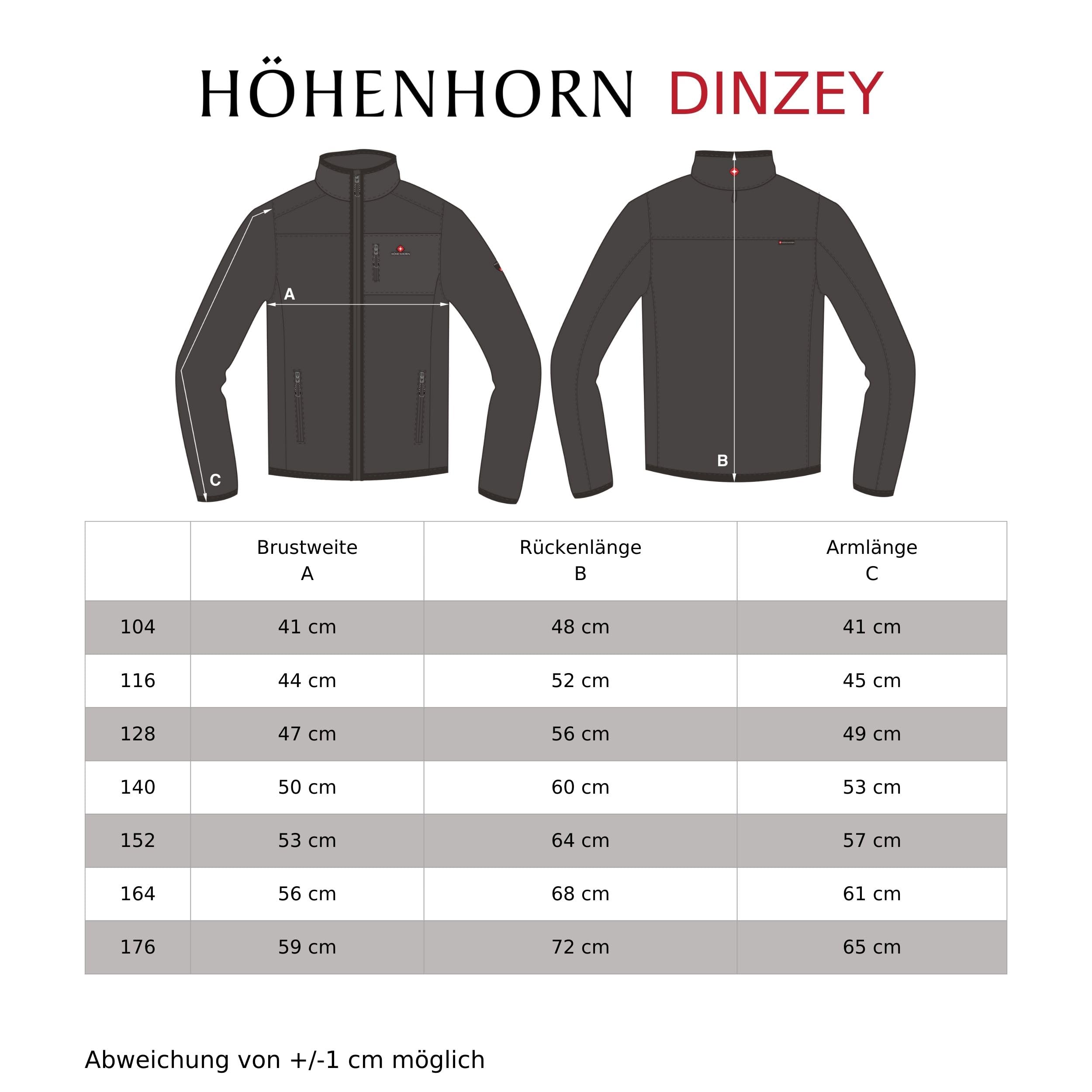 Höhenhorn Dinzey, giacca invernale per bambini, imbottita, imbottita