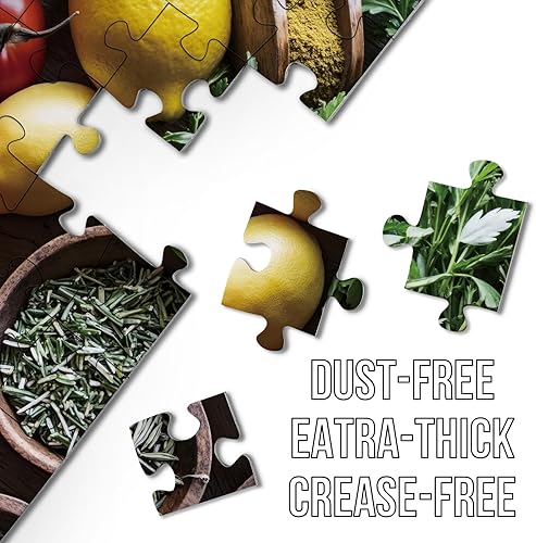 Miniatura 4 de Rompecabezas vintage de 1000 piezas para adultos, diseño retro de plantas frutales, rompecabezas estético imposible y difícil