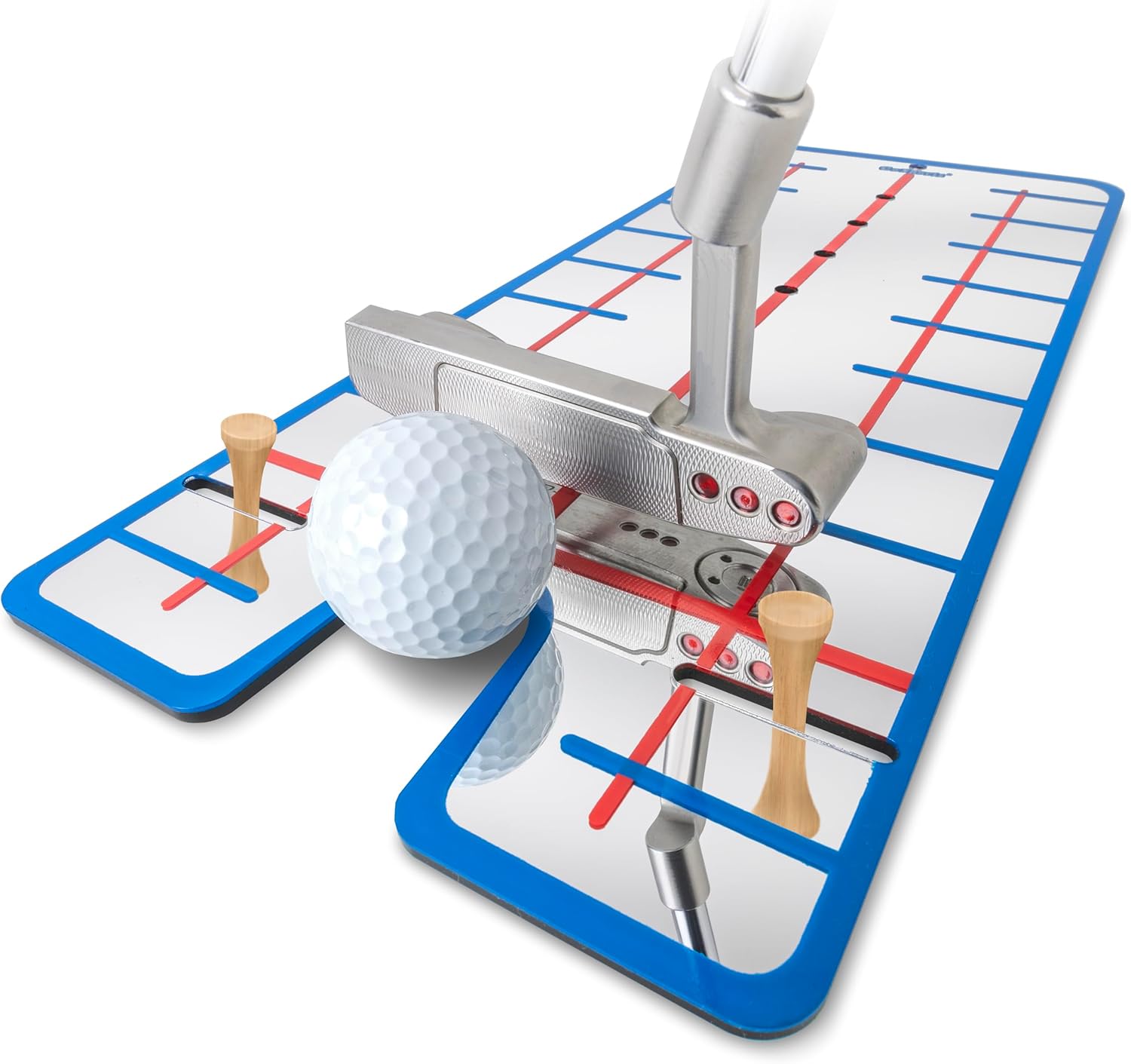 GoSports Golf Putting Alignment Mirrors - Designed by Golfers for Golfers