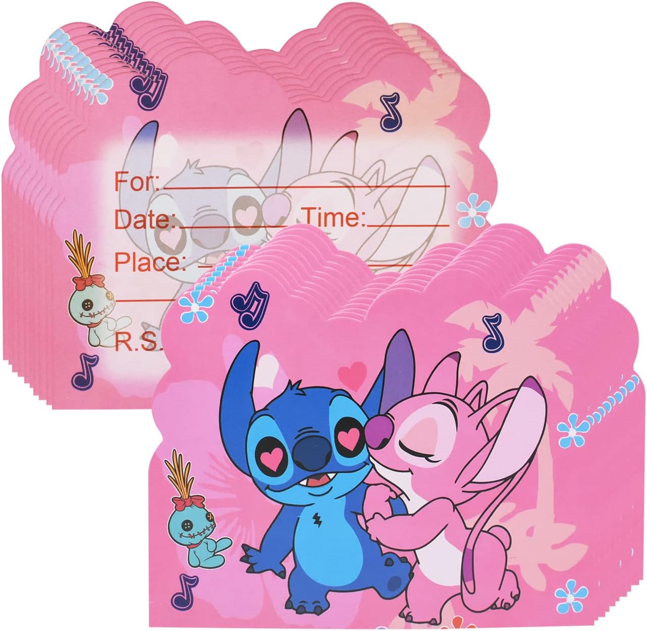 Invito A Tema Lilo E Stitch | Crea Inviti Personalizzati Di Compleanno