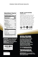 Vista 2 de Terrasoul Superfoods Anacardos orgánicos (Enteros), 4 libras