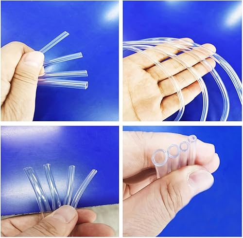 Miniatura 2 de Surtido de tubos transparentes, 0.079 pulgadas, 0.118 pulgadas, 0.187 pulgadas, 39.4 ft de longitud en total, 0.039 pulgadas de grosor, juego de