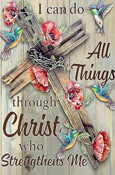 Clendo Christ Diamond Painting Kits for Adults, 5D DIY Full Drill Diamond Dots Paintings with Diamonds Gem Art and Crafts for Adults Home Wall Decor, Crucifix 12x16in