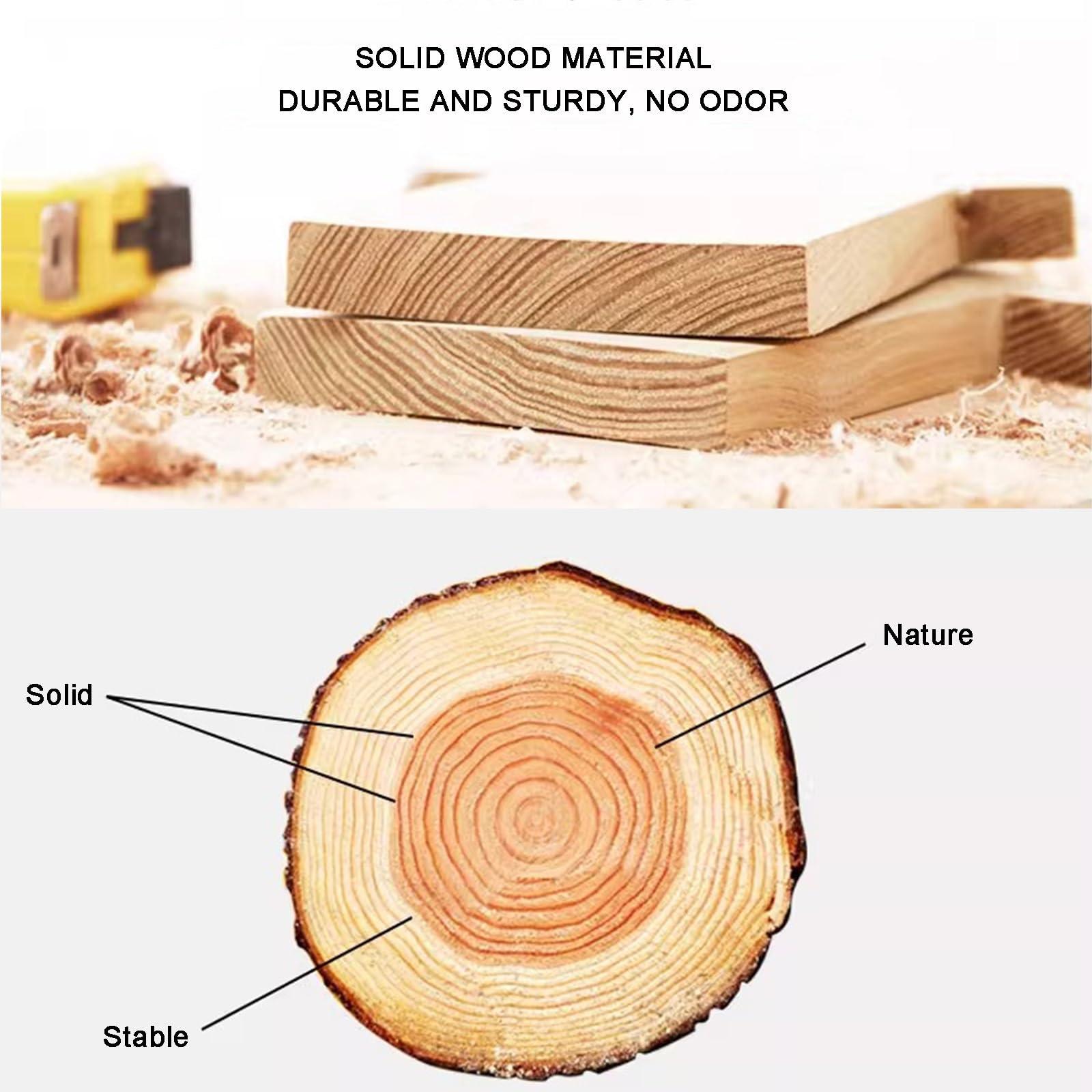 Séparateur de pièce en lattes de bois, séparateur DIY réglable avec installation sans perçage pour salon, salle à manger, bureau, salle à manger