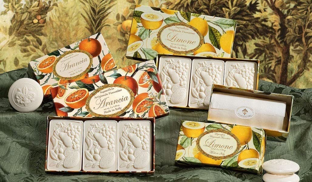 Saponificio Artigianale Fiorentino Sabun 6x50 Gr - Orange