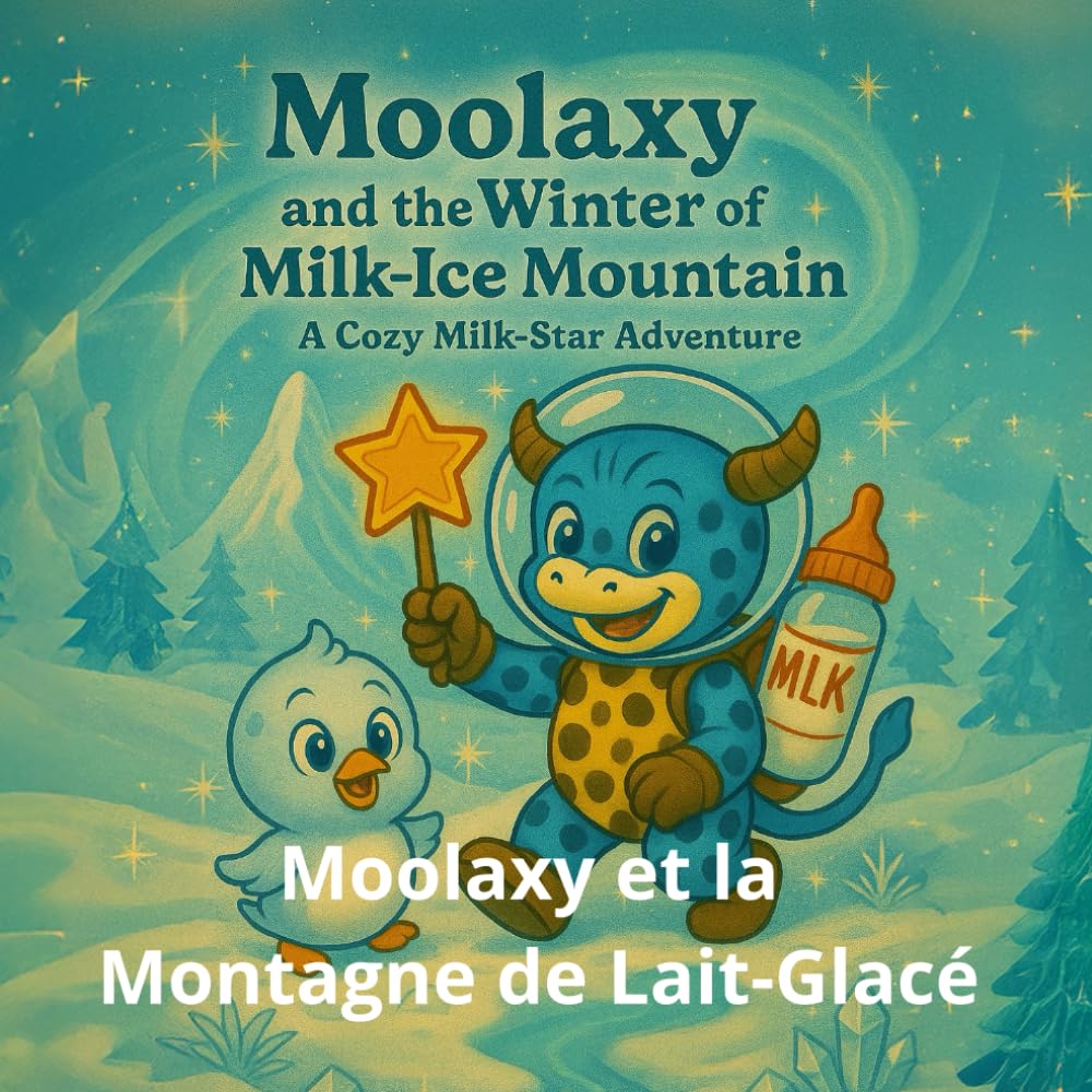 Moolaxy et la Montagne de Lait-Glacé: Une aventure douce et magique dans la neige (moolaxy (édition française))