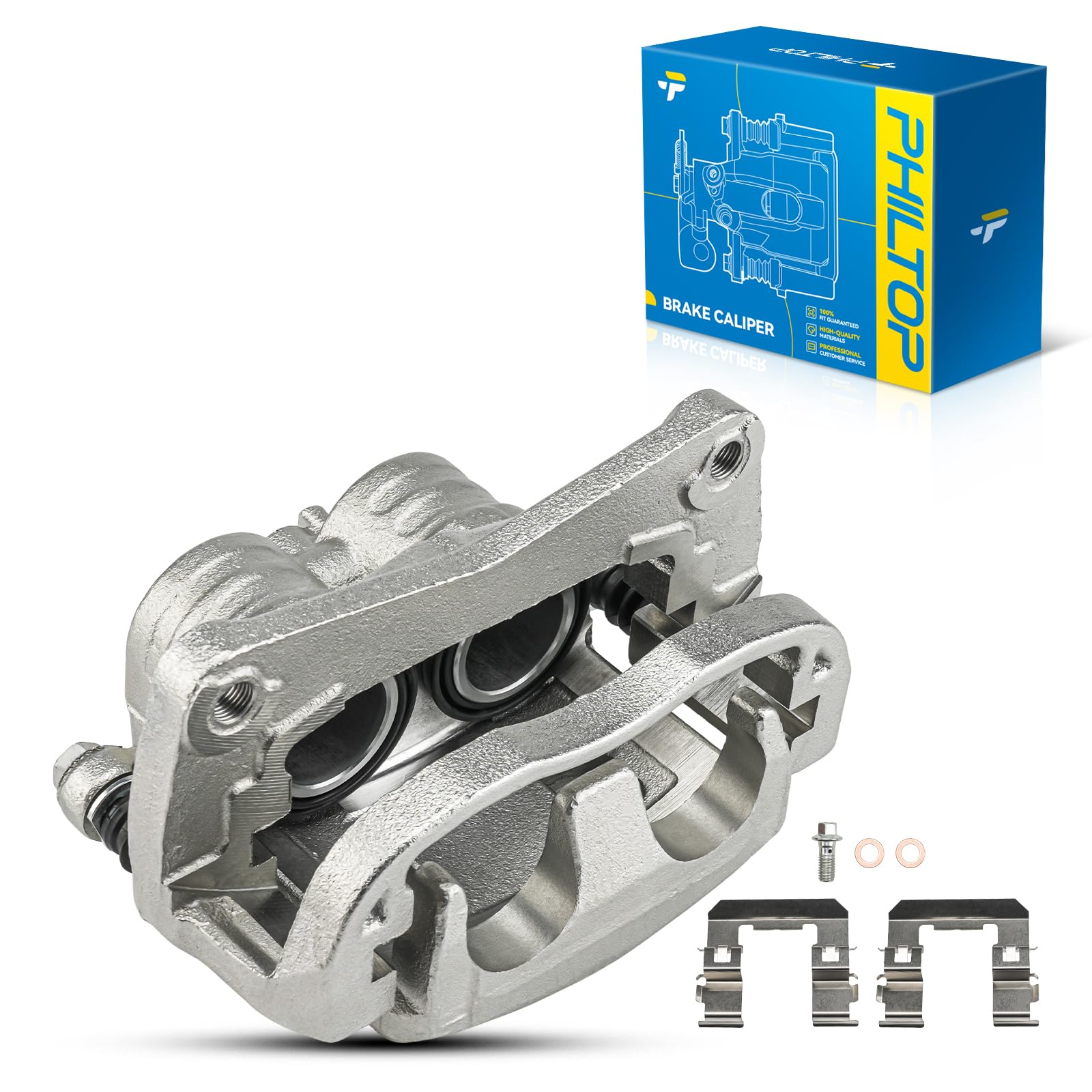 PHILTOP Front Left Brake Caliper for Subaru Impreza, Saab 9-2X 26292FE011