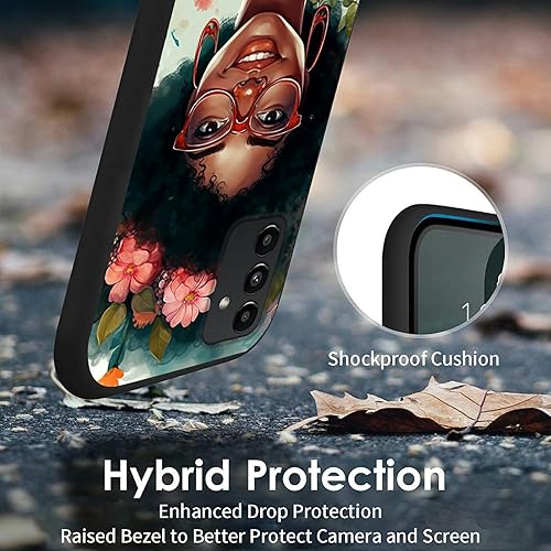 Miniatura 572 de Funda protectora para Samsung Galaxy A13 5G/A04S para Samsung Galaxy A13 5G/A04S, funda de silicona TPU suave con calavera de rosa, diseño elegante