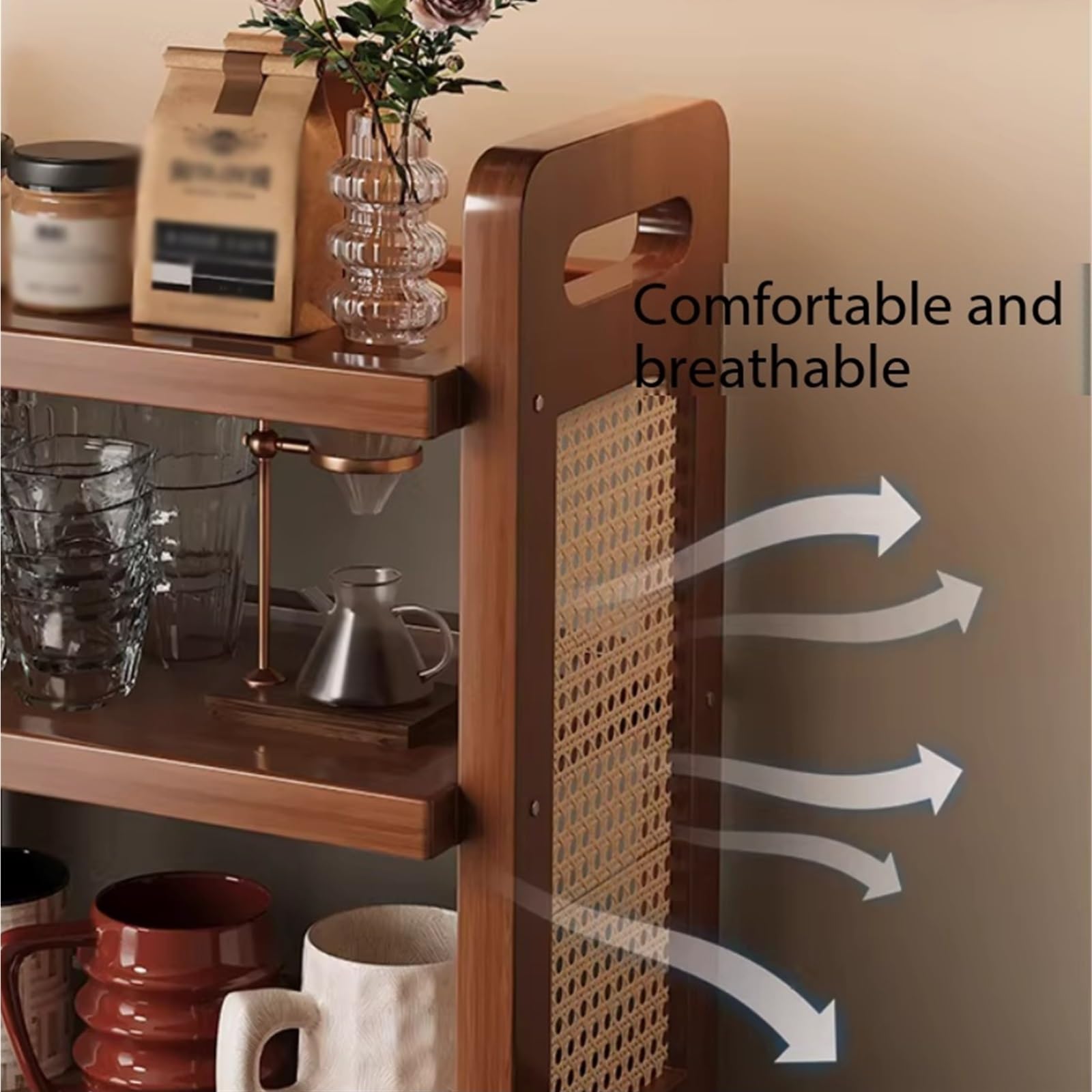Para el coche Portavasos, almacenamiento de escritorio, sobremesa, taza agua, pequeño estante organizador Ajuste(Tea)
