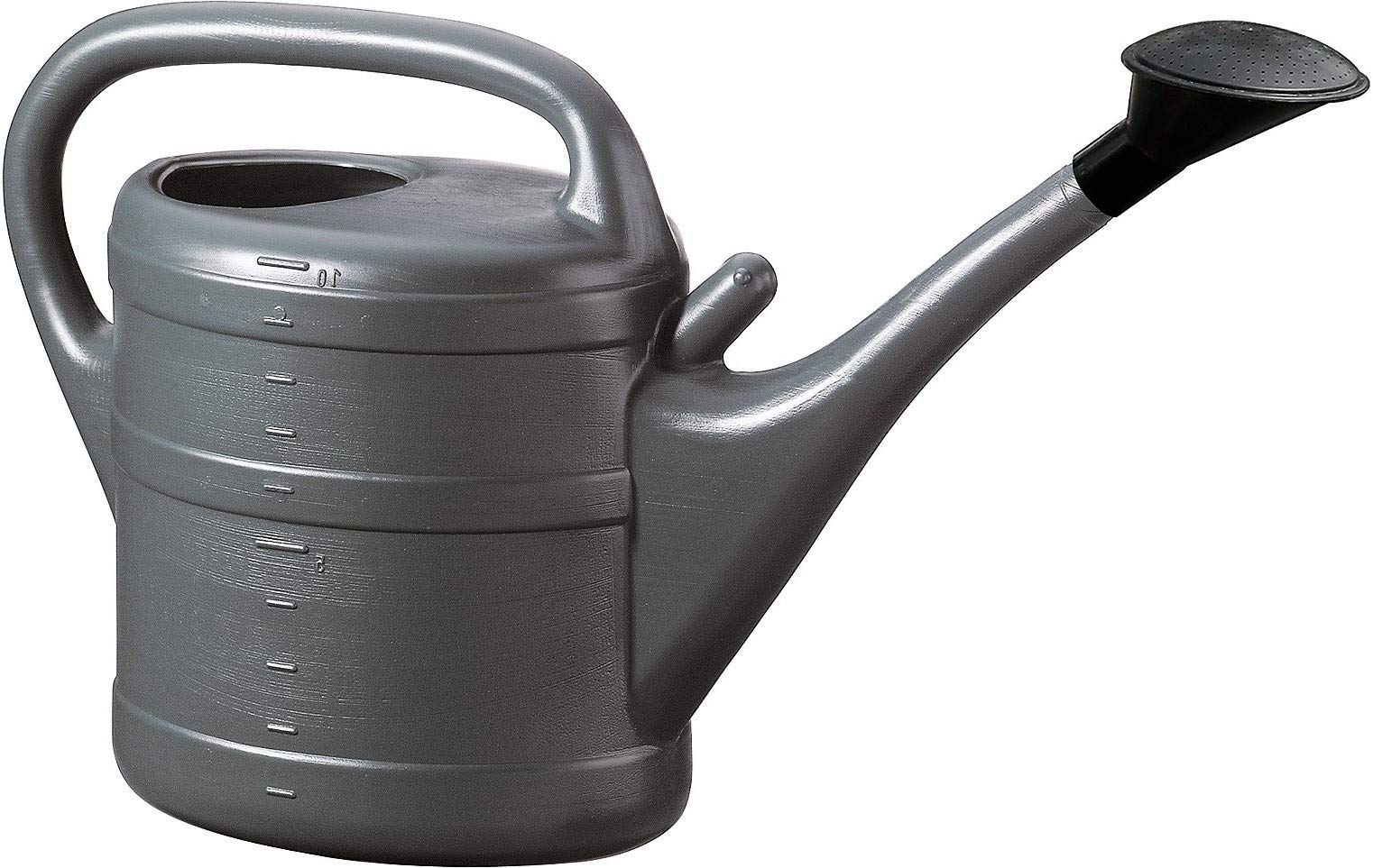 2X Gießkanne 10L ANTHRAZIT + PINK + 1x KÜHLSCHRANKMAGNET! Giesskanne Kunststoff für groß & klein Garten & Zimmerpflanzen Gießkannen Gieskanne Gieskannen 10 Liter Watering Can Gieskannen10Liter lr