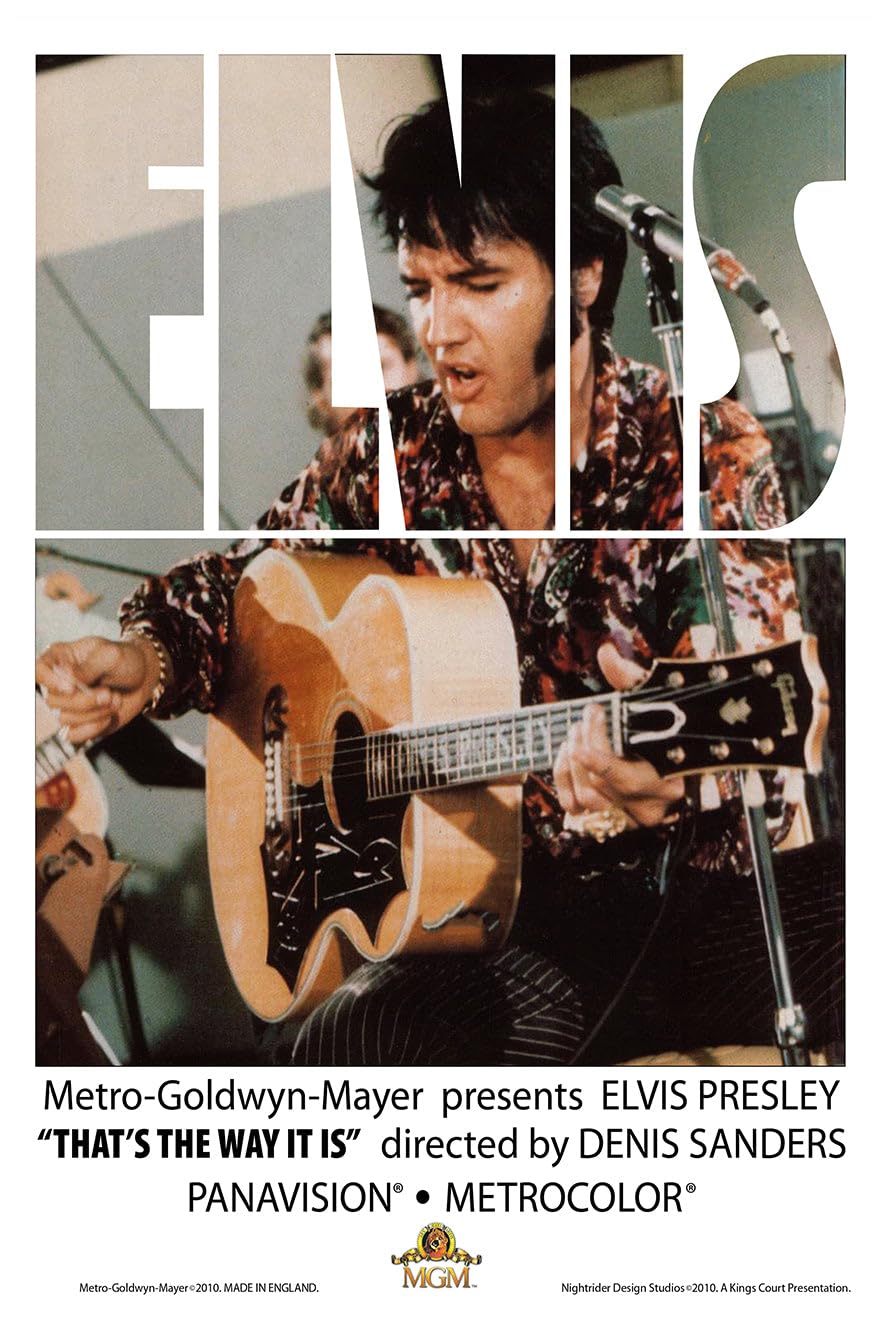 Elvis That's the Way It Is 1970 - UK - Classic Movie Poster-8 x 12 Inches - US/CAN only