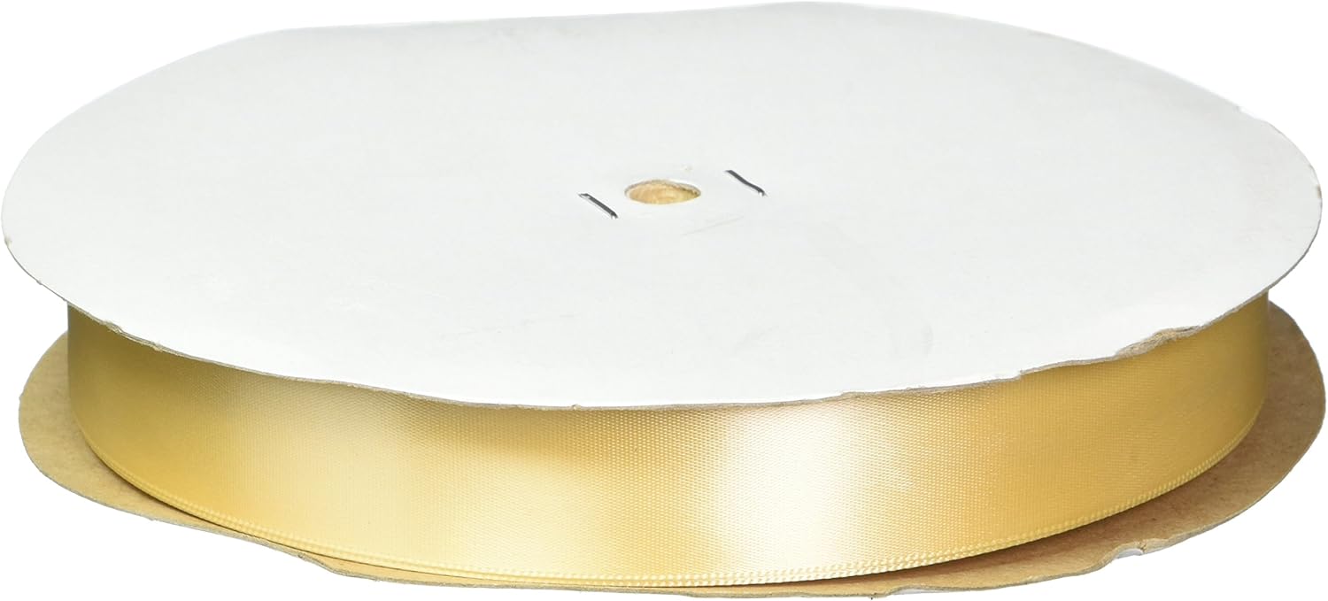 Schiff Ribbons 244-5 7/8-Inch Polyester Single Face Satin Ribbon, 100-Yard, Sapphire