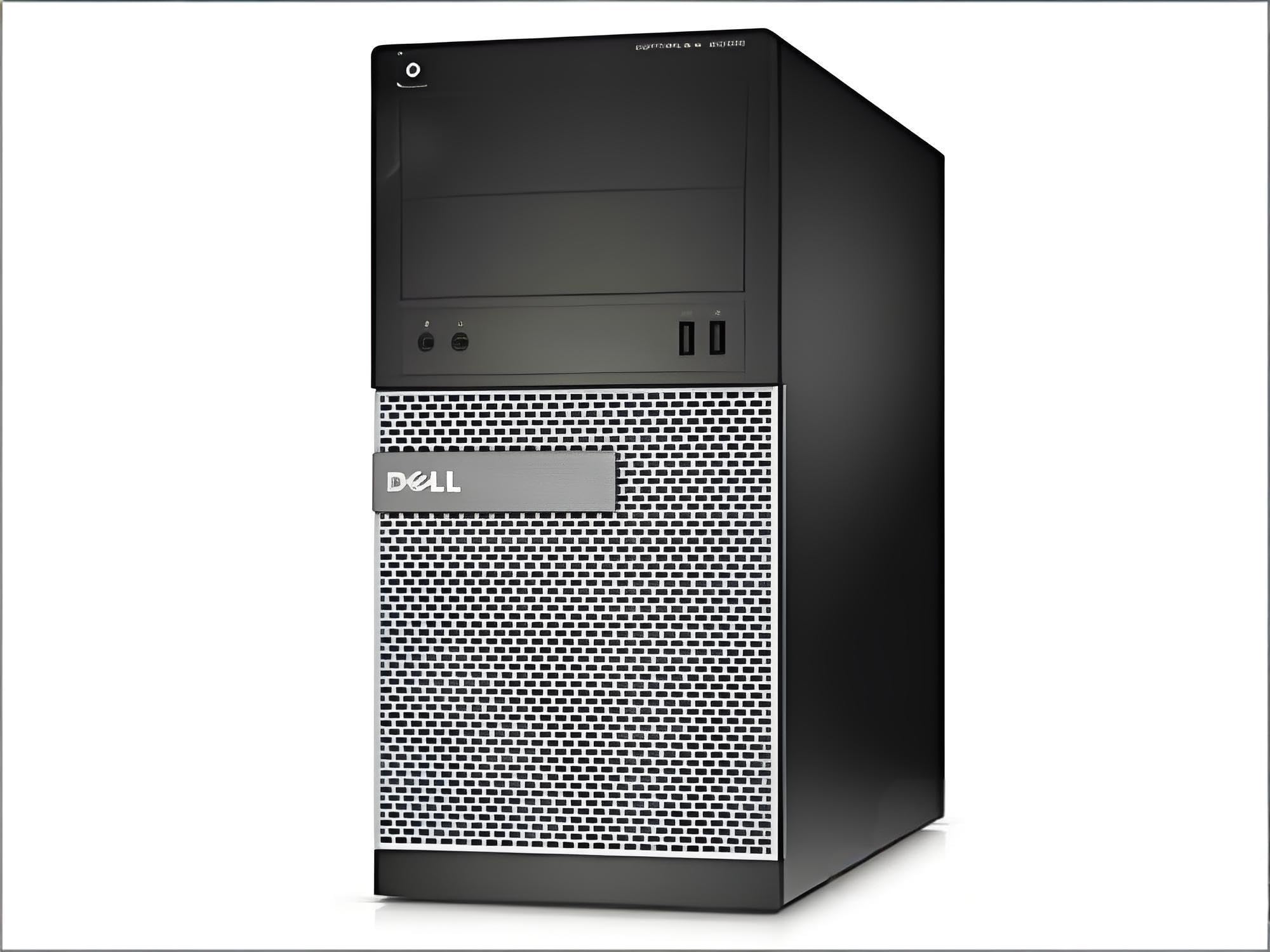 Dell OptiPlex 3020 MT-Mini Tour Ordinateur de Bureau, Intel Celeron G1840, 8 Go de RAM, SSD de 256 Go, Bluetooth, Wi-FI, Clavier américain (QWERTY), Windows 11 Pro (Reconditionné)