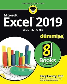 Excel 2019 All-in-One For Dummies