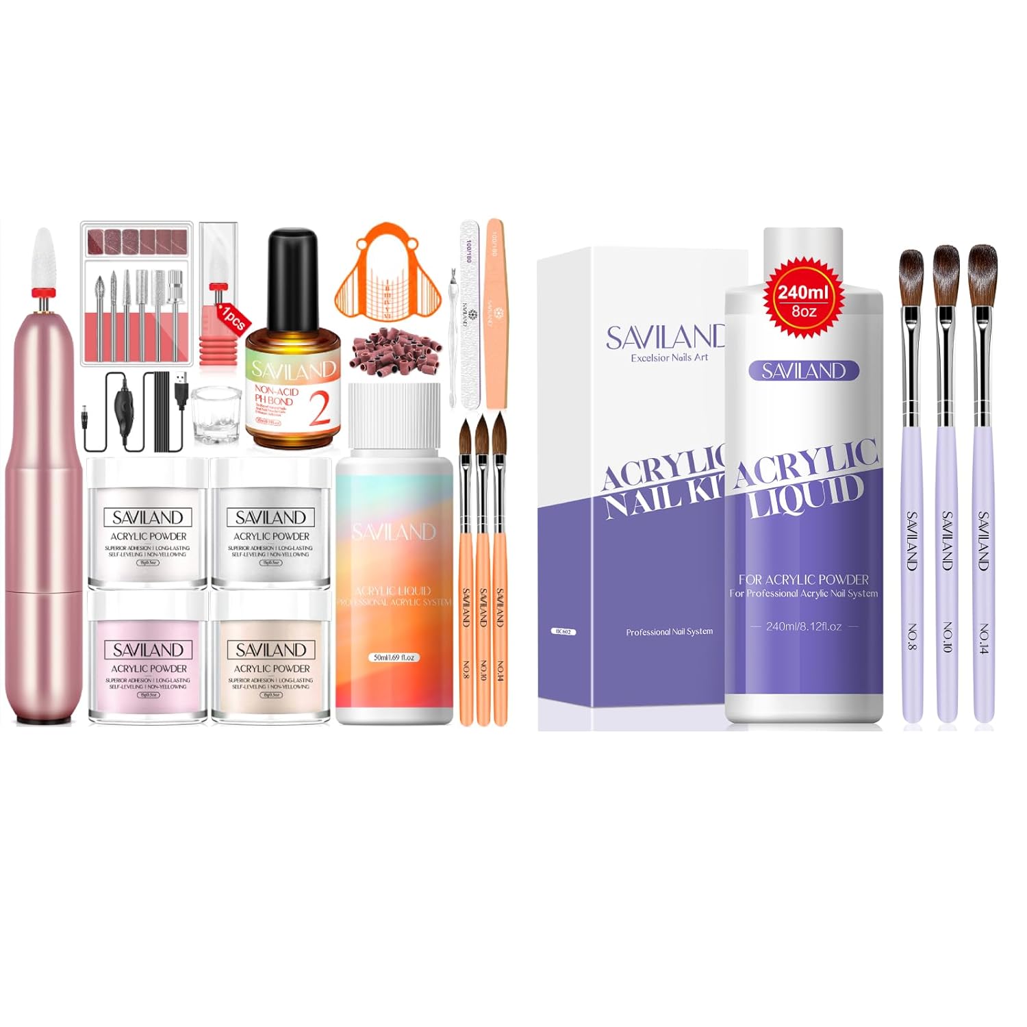 Saviland Acrylic Nail Kit