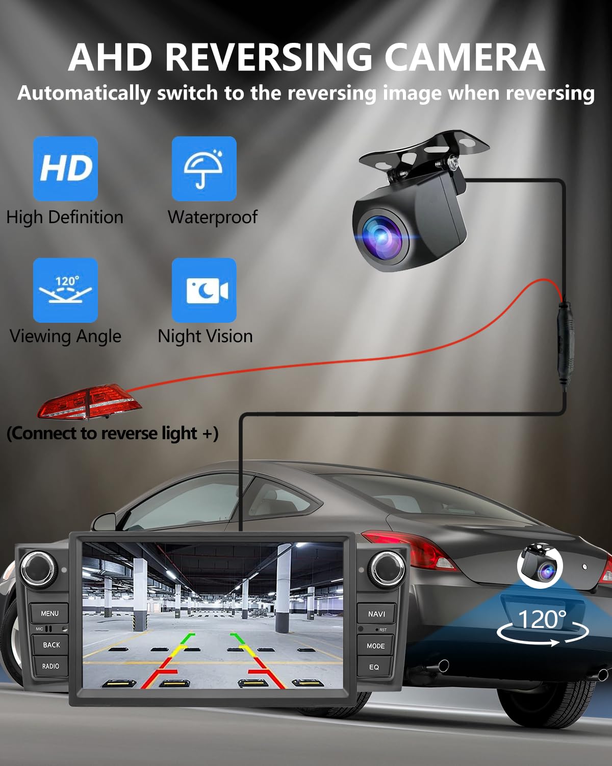 Autoradio per FIAT Grande Punto (2005-2009) con Android Auto e CarPlay | Car Radio per Linea (2007-2011), Android Stereo con Bluetooth/WiFi/Telecamera Retromarcia/Microfono/Canbus BOX